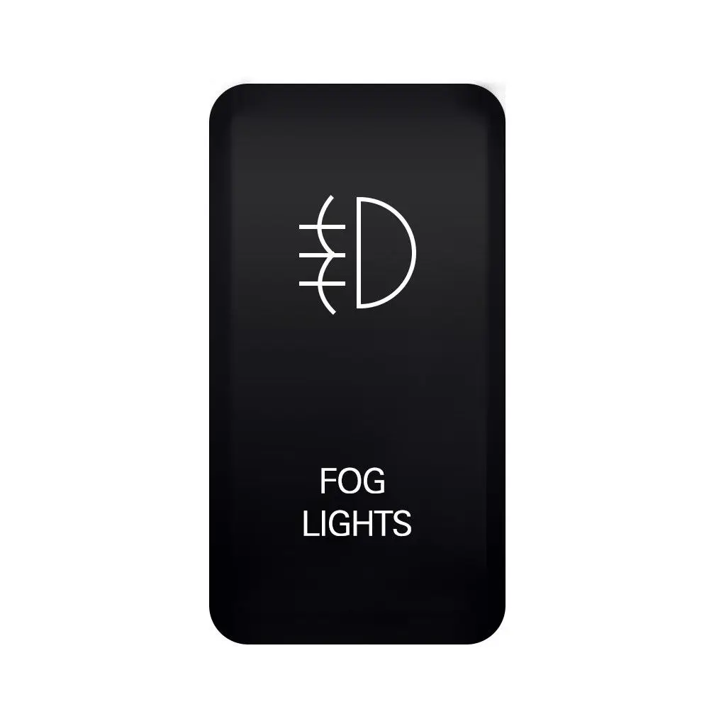 Кнопочный выключатель светодиодный противотуманный светильник комплект