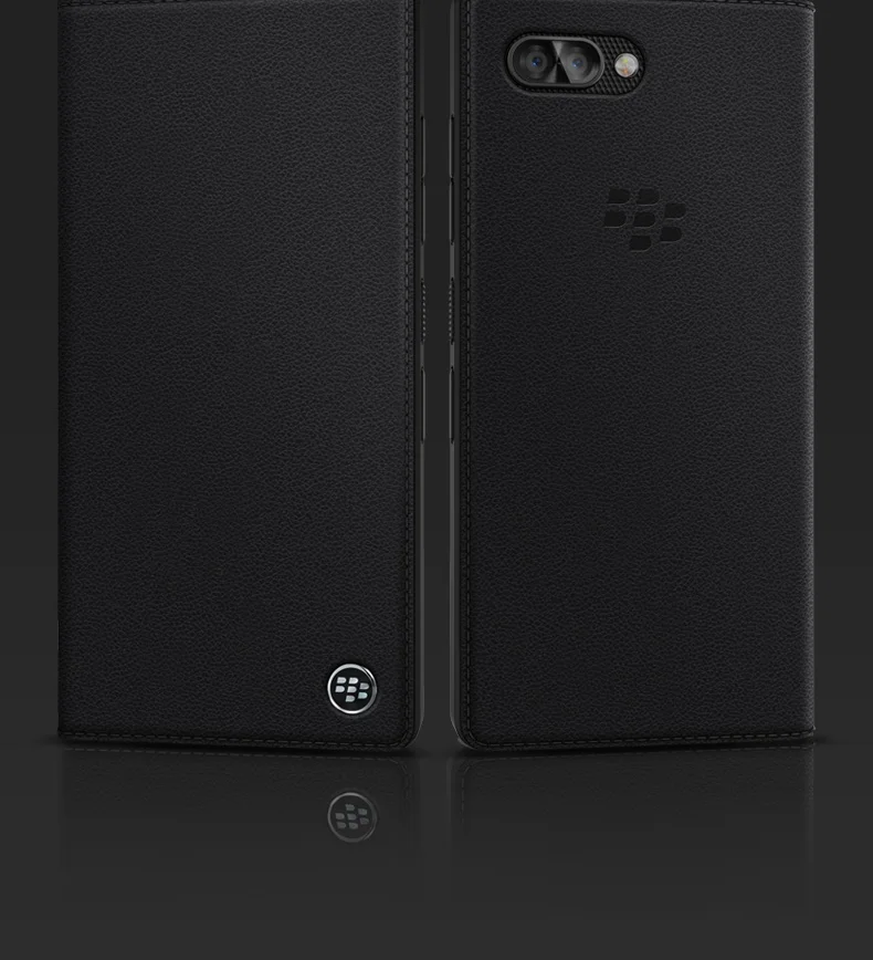 Кожаный чехол для Blackberry KEY2 Бизнес флип сумка и мягкий, силиконовый, из ТПУ задняя крышка для Blackberry ключ 2 Фирменная Новинка