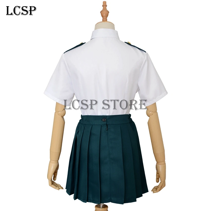 LCSP My Hero Academy OCHACO URARAKA Tsuyu Asui японский костюм для косплея Аниме Boku no Hero школьная форма комплект одежды