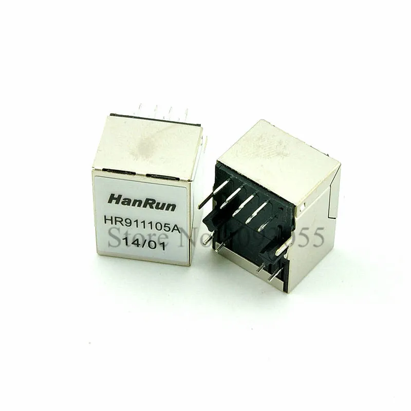 10 шт./лот соединитель RJ45 оригинальный HR911105 HR911105A сетевой трансформатор лазерной