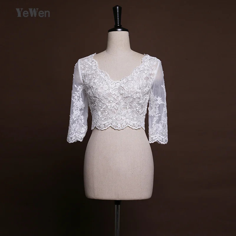 Высококачественное болеро с коротким рукавом и v образным вырезом Женская