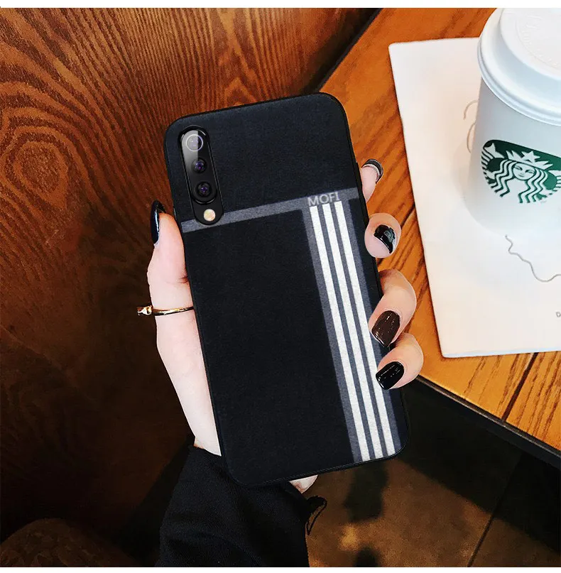 For Xiaomi Mi9 Se Case Cover For Xiaomi Mi9 Case Back Cover Sport Exercise Stripe Pattern Yellow For Xiaomi Mi 9Se Case