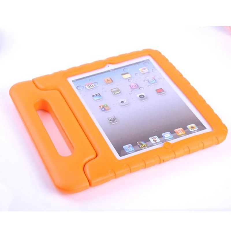 Для Apple Ipad 2 3 4 чехол детский противоударный EVA чехол для Ipad 2 Ipad 4 портативный держатель для ручки чехол Защита всего тела