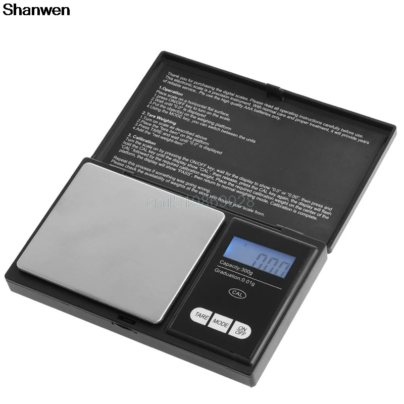 

Мини цифровые весы 300 г/0,01 г LCD электронные золотые ювелирные изделия карманные грамм вес Новый
