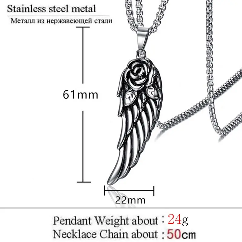 ZFVB винтажные Розовое Перо ювелирные ожерелья с кулоном из нержавеющей стали