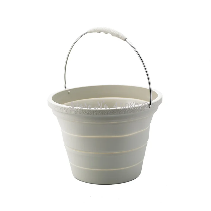 6 9л пищевое Силиконовое складное ведро для путешествий на открытом воздухе