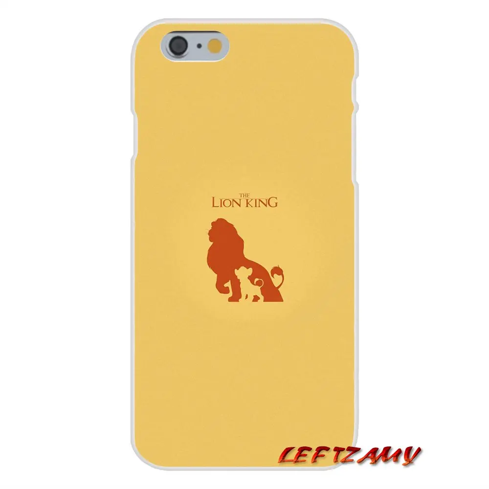 Чехол для мобильного телефона iPhone X XR XS MAX 4 4S 5 5S 5C SE 6 6S 7 8 Plus ipod touch comic The Lion King Hakuna Matata
