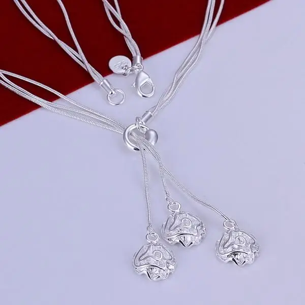 Очаровательное женское колье Lucky N049 аксессуары для ожерелья из стерлингового