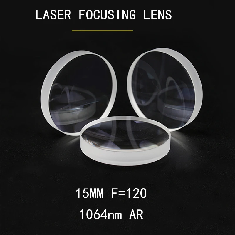 

Weimeng laser focus lens Dia 15mm F=120 H-K9L 1064nm AR Plano-convex shape focusing mirror & glass for laser cutting machine