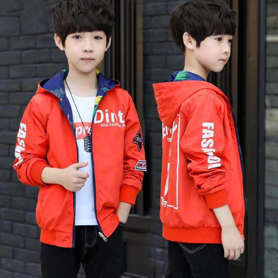 Одежда для мальчиков От 3 до 13 лет Детская весенняя водо и ветронепроницаемая