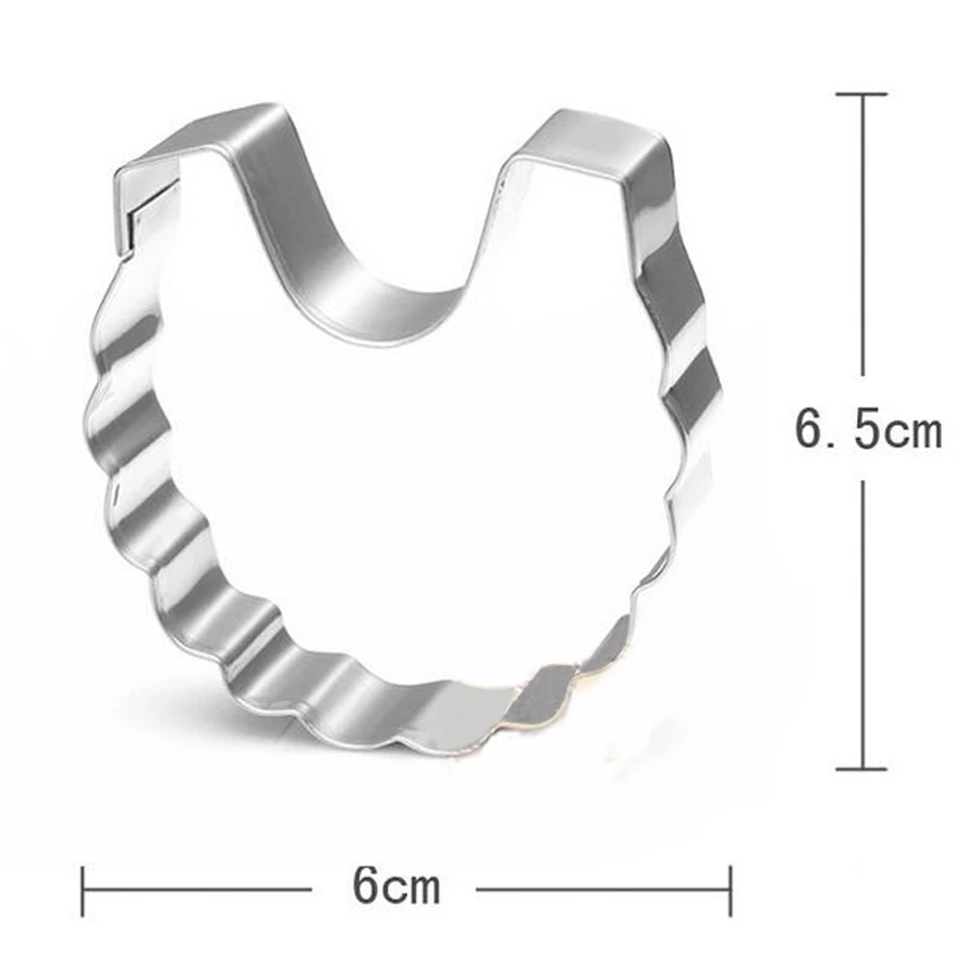 Набор милых детских формочек для печенья нагрудник из нержавеющей стали