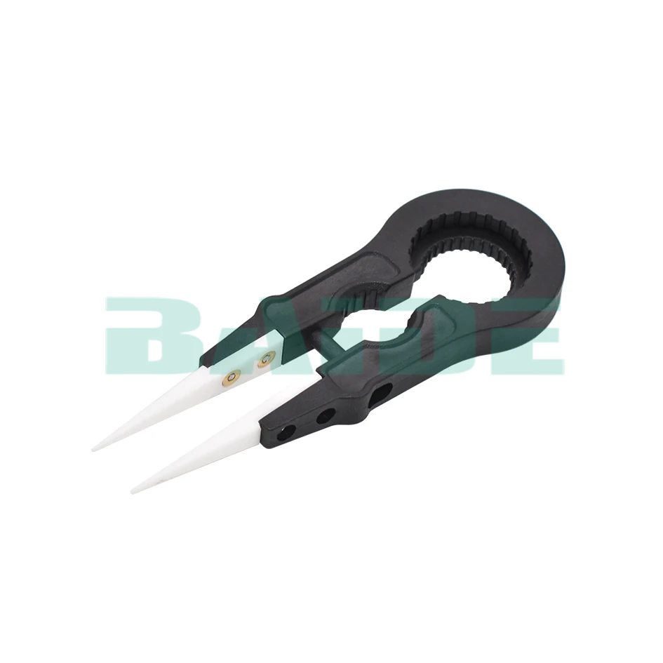 Набор инструментов для вейпа многофункциональный керамический пинцет и ножницы