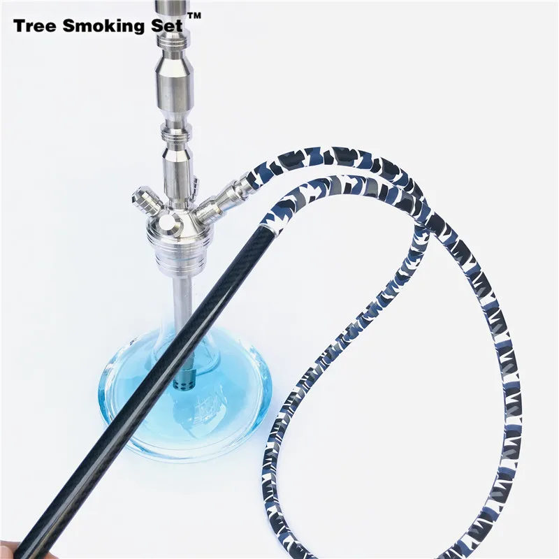 Камуфляжный силиконовый шланг для кальяна Cachimba длиной 1,5 м, аксессуары для кальяна, водопровод, наргиле, табак Sheesha TGUAN0233