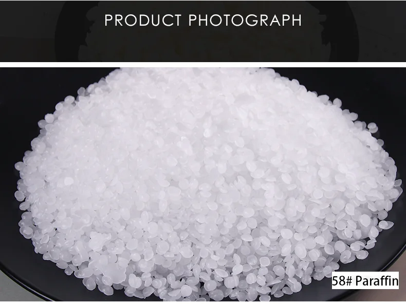 

CHUANGGE Full Refining Paraffin Wax Particles for Candle Making Supplies Handmade Candle DIY Material Additive White Translucent