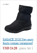 SAGACE/Новые теплые зимние женские сапоги замшевые зимние сапоги на плоской подошве с круглым носком на молнии Женская обувь высокого качества De Mujer Botas#40