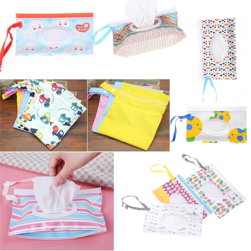 Чистые Салфетки чехол для переноски экологически чистые влажные салфетки сумка