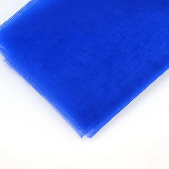 royal blue 10/20/возможностью погружения на глубину до 30 м прозрачная мульти Цвет 75 см widecrystal ткань органза рулон тюля для свадьбы, праздника, вечерние Baby Shower Украшение стола - Цвет: royal blue