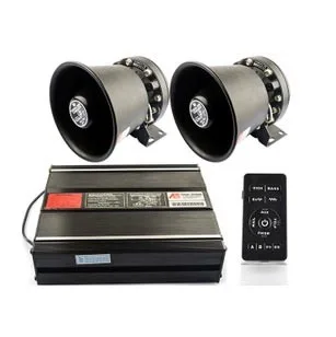 Стайлинга автомобилей 400 Вт электронных рог автомобиль сирена беспроводного