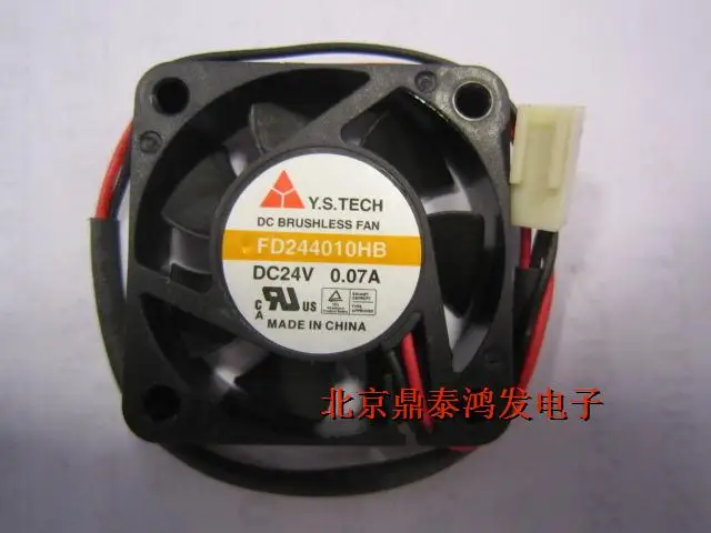 

New original Y.S.TECH 4010 0.07A FD244010HB 40*40*10mm 24V ball cooling fan