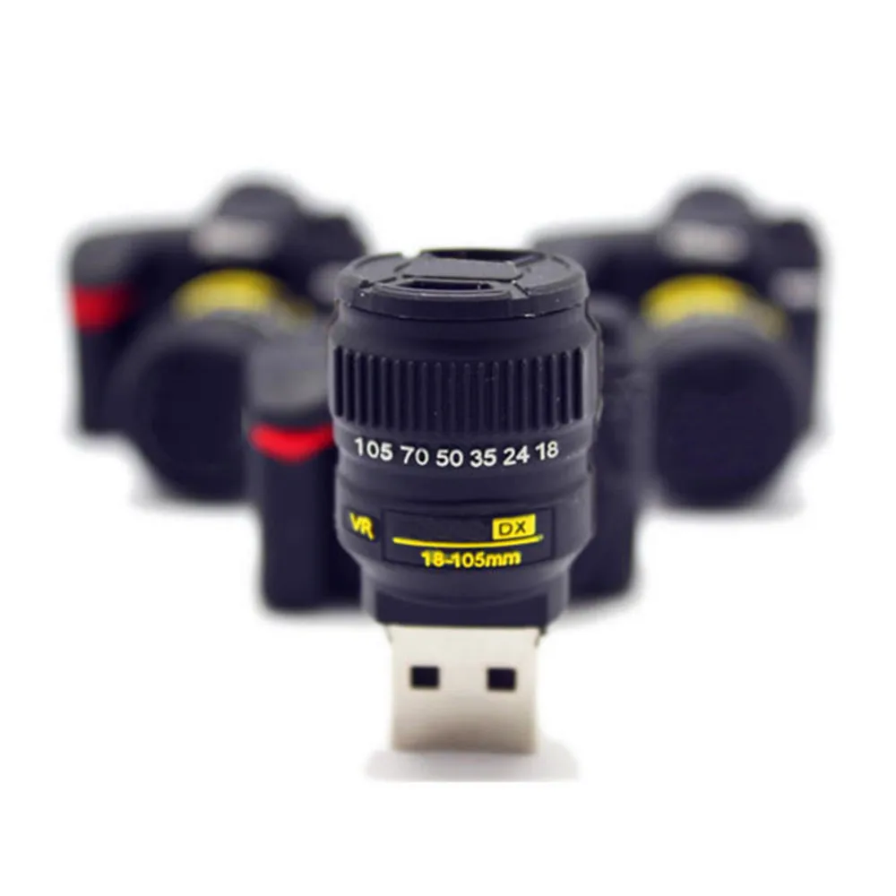 Eshanmu 64GB Camera shape usb flash drive memory pendrive stick 32GB/4GB/8GB/16GB USB Flash Pen Drive Memory Stick Thumb | Компьютеры и
