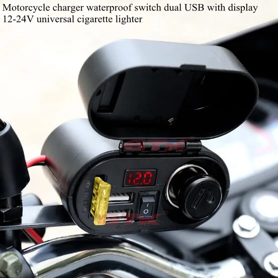 1 Набор Многофункциональный Авто Лодка Грузовик Мотоцикл DC 12V 24V 2 USB зарядное