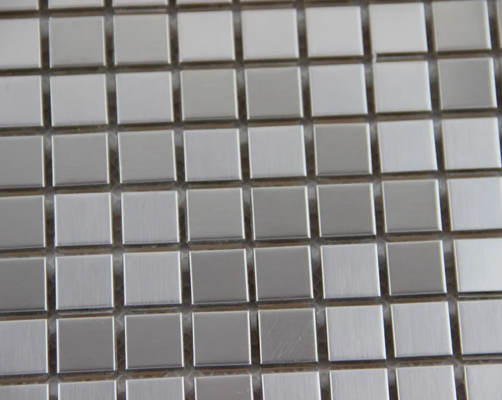 Металлическая мозаичная плитка sqaure из нержавеющей стали кухонная настенная для