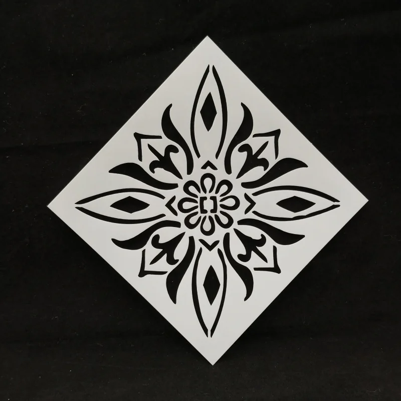

Vintage flower Layering Stencils Drawing Color Spray stencil DIY Scrapbook photo album Decorative Embossing DIY Card Crafts