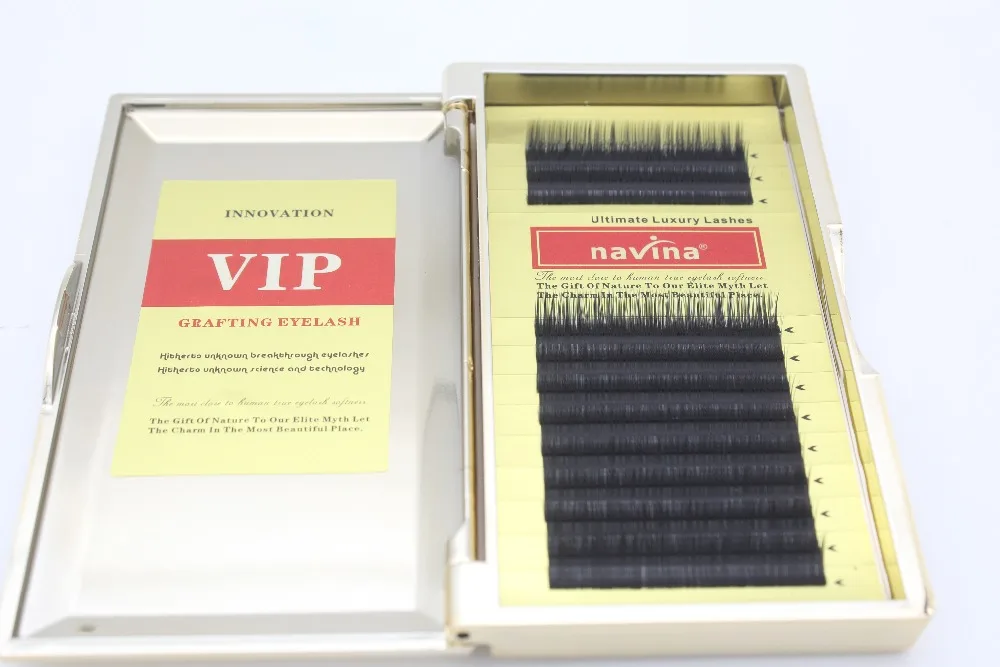 Navina 1 шт. высшее качество роскошные норковые ресницы 0.10C профессиональное