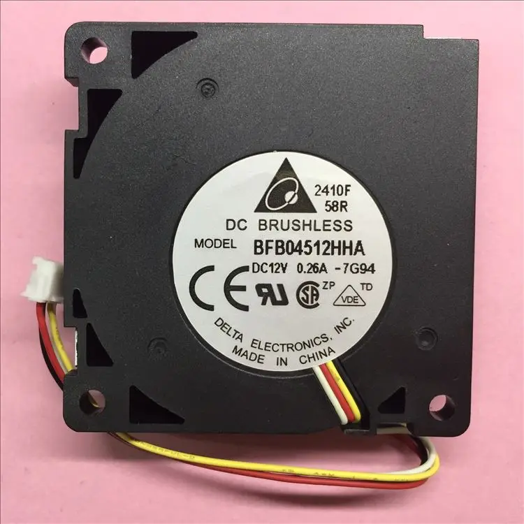 

Новый оригинальный Delta BFB04512HHA -7G94 постоянный ток 12 В, 1725 А, зеркальный 1730 1735 Вт, Вт, проекционный Вентилятор охлаждения лампы