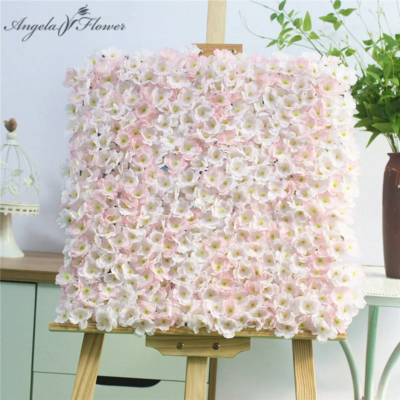 50*50 см DIY свадебный Сакура Вишня Моделирование цветок реквизит в виде стены стиль