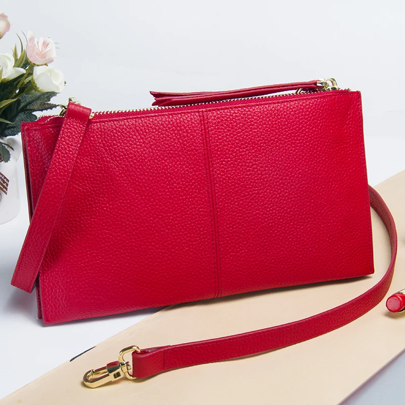 Fashion Long Woman Purse Brand Designer Female Wallet Clutch Genuine Leather Ladies Purses Women's Card Holder Wallets Phone Bag