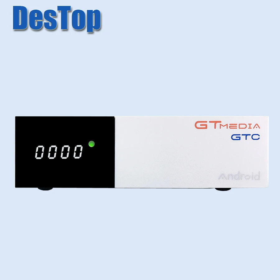 Свободно сел натуральная Freesat GTC спутниковый ресивер DVB S2 C T2 ISDB T Amlogic T95D Бесплатная