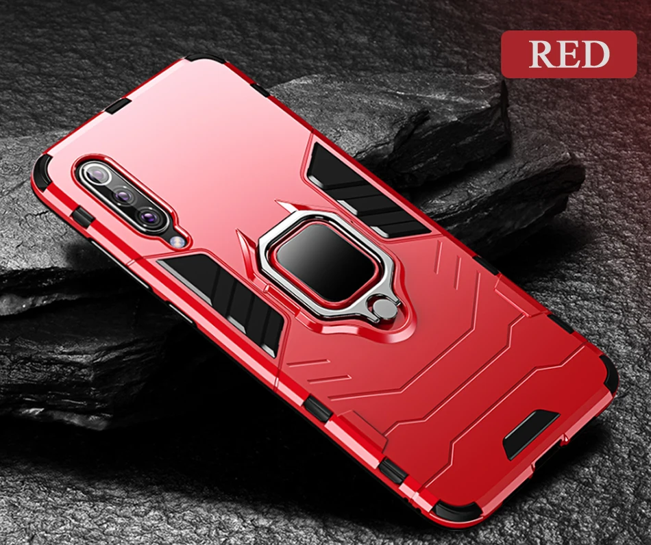 ITEUU противоударный чехол с кольцом на палец для Xiaomi 9 9 SE чехол s Противоударная задняя крышка для Xiaomi 9 9SE