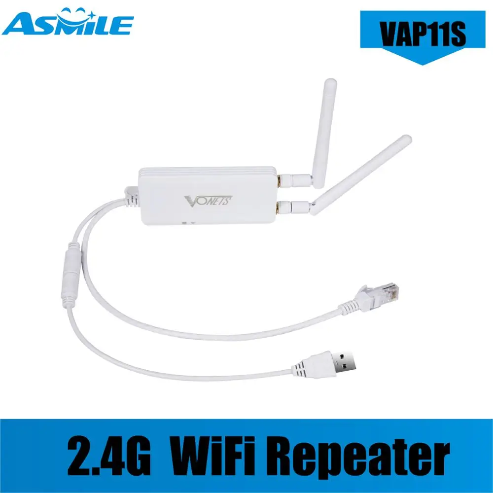 

2.4G WiFi bridge, wifi repeater and router carefully developed with VAP11S Support 802.11b/g/n WiFi transmission protocol