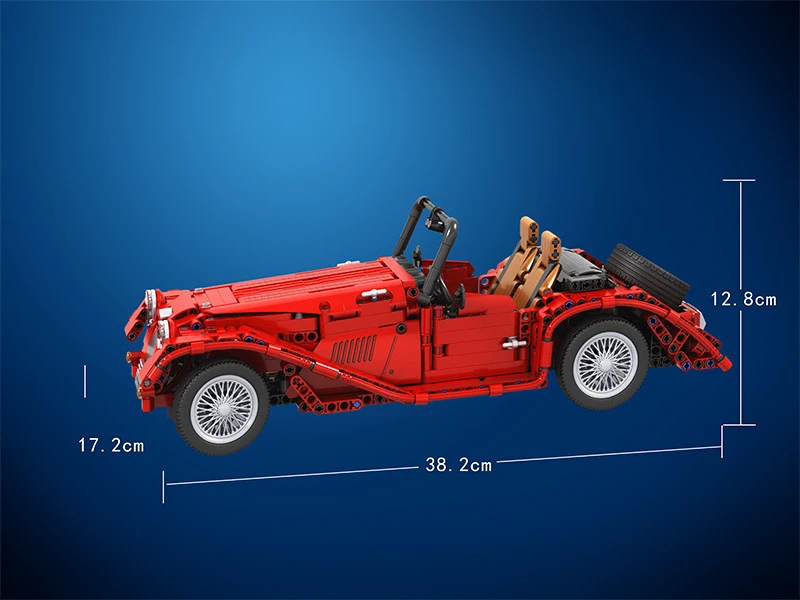 Jalopy Roadster Classic Car Creator Expert Technic строительные блоки кирпичи подходят для города DIY игрушки подарки для детей мальчиков дети