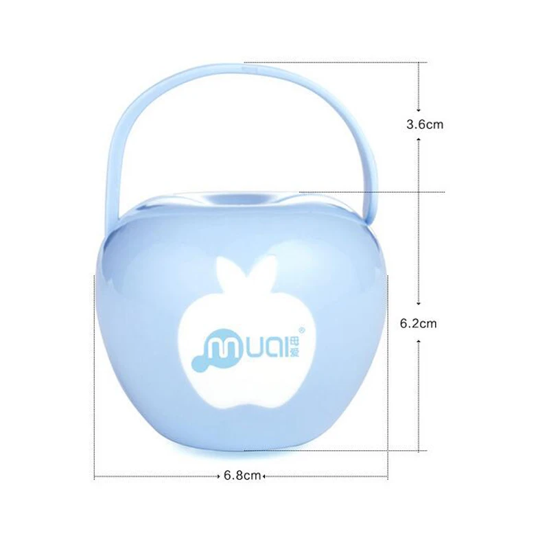 2 шт. контейнер для соски держатель пустышка хранения безопасный PP пластиковая