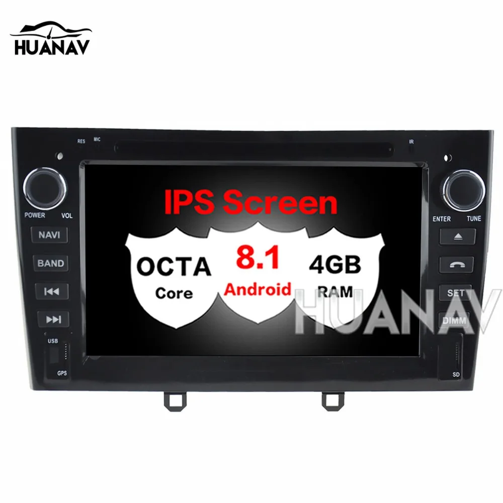 7 дюймов HD 1024x600 Android 8 1 Автомобильный DVD мультимедиа для Peugeot 308 408 308SW с WIFI 2 din радио