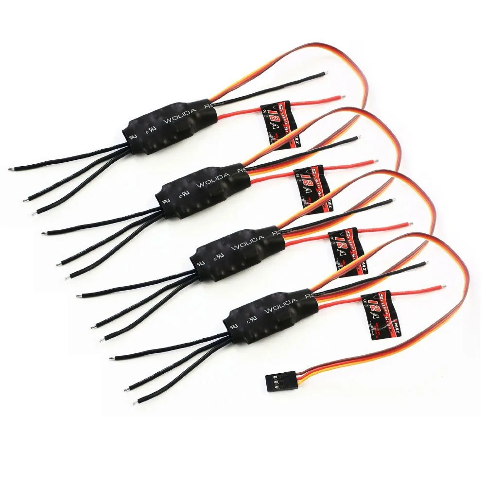 Маленький бесщеточный двигатель 2204 2300KV с 12A ESC 5030 Пропеллер для квадрокоптера QAV250
