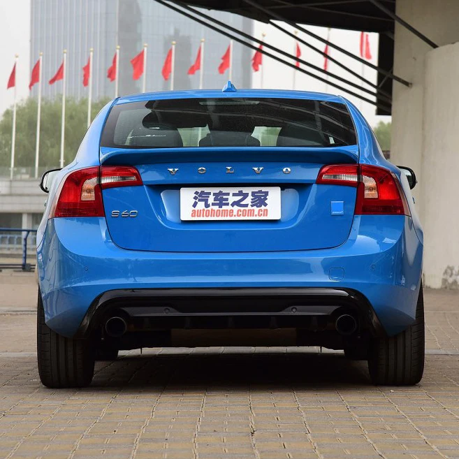 Для Volvo S60 2012- ABS спойлер из материала высокого качества любого цвета или грунтовки заднего крыла автомобиля декоративное озеленение спойлер