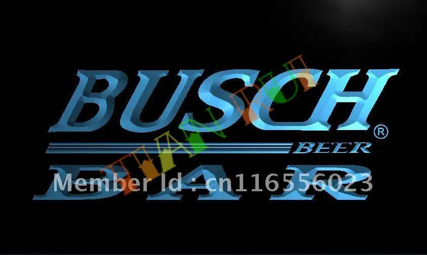 

LA448- BAR Busch Beer LED Neon Light Sign