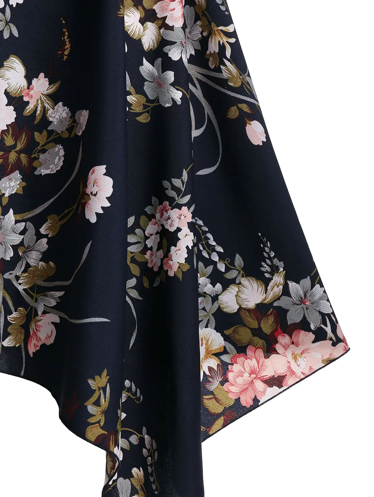 Женский Повседневный платок ROSEGAL на бретелях спагетти Цветочное платье до