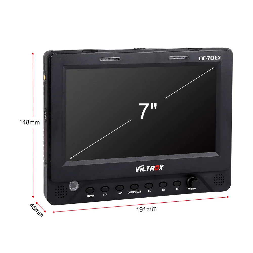 Viltrox DC 70EX 4K Porfessional 7 &quotHD клипса на ЖК камеру видео монитор разрешение 1024*600 для HDMI SDI