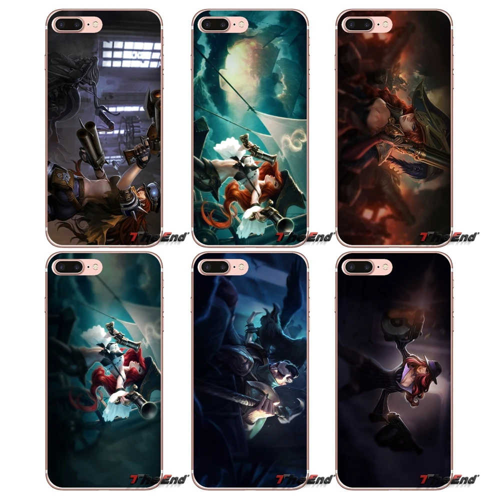 Чехол для Huawei G7 G8 Ascend P7 P8 P9 Lite Honor 4C 5X 5C 6X Mate 7 8 9 Y3 Y5 Y6 II Pro Miss Fortune Swain League of Legends|league legends
