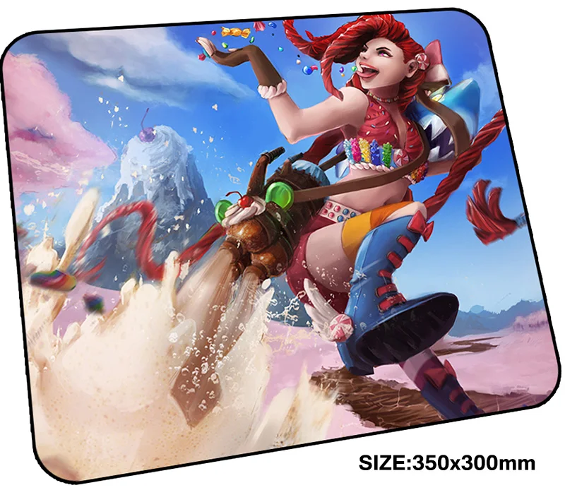 Коврик для мыши jinx gamer 350x300x3 мм игровой коврик на заказ аксессуары ноутбуков ПК