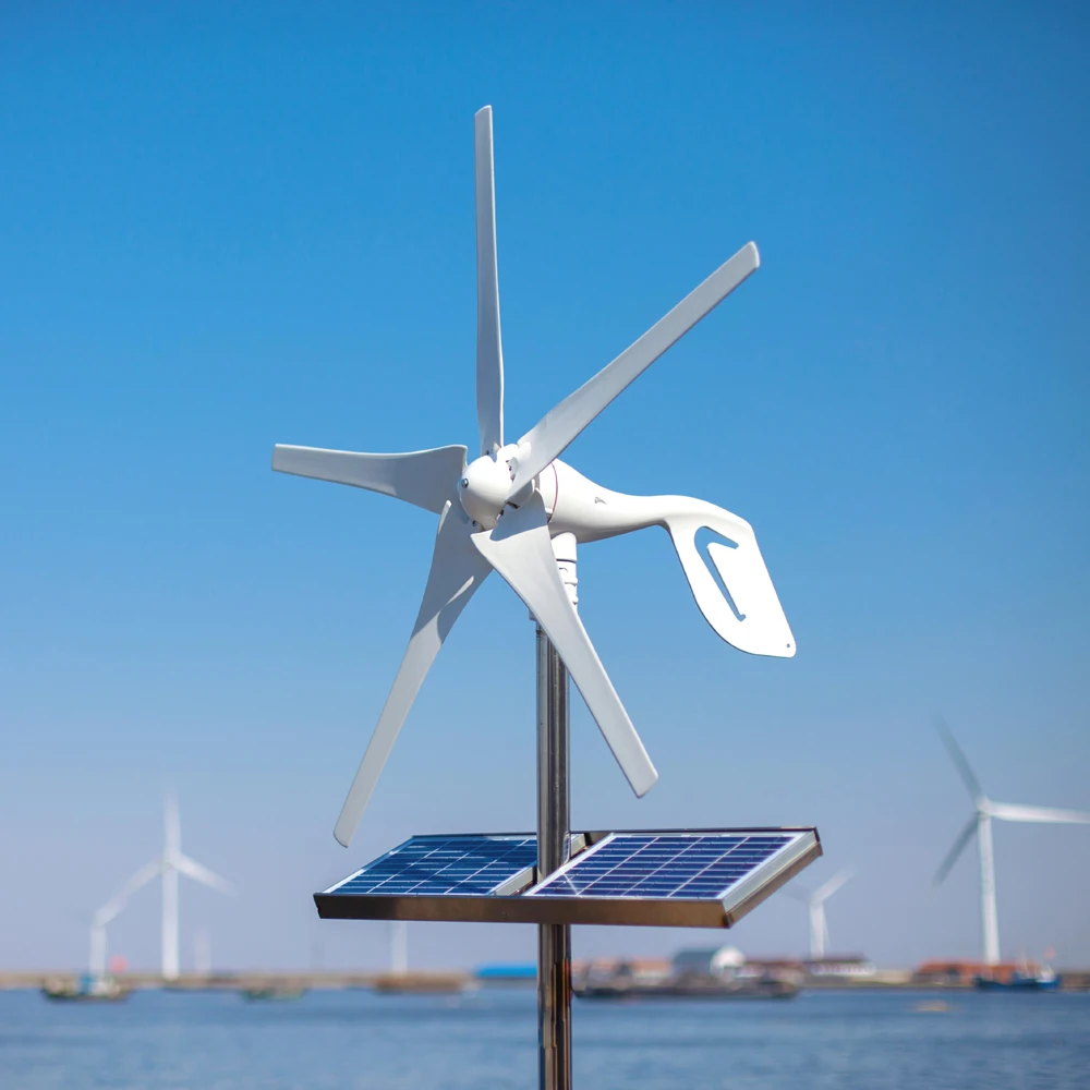 

800W Small Home Wind Turbine Generator Windmill Fit For Street Lamps,Monitoring Boat Free Controller 10 Years Warranty