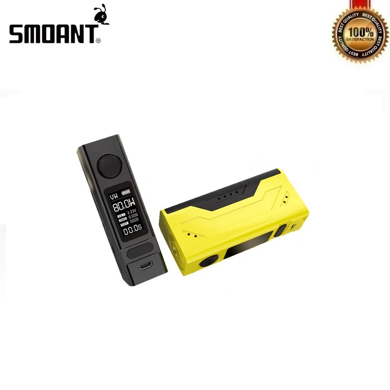 Оригинальный Smoant Battlestar мини 80 Вт TC коробка мод питание от одной 18650 ячеек для 510