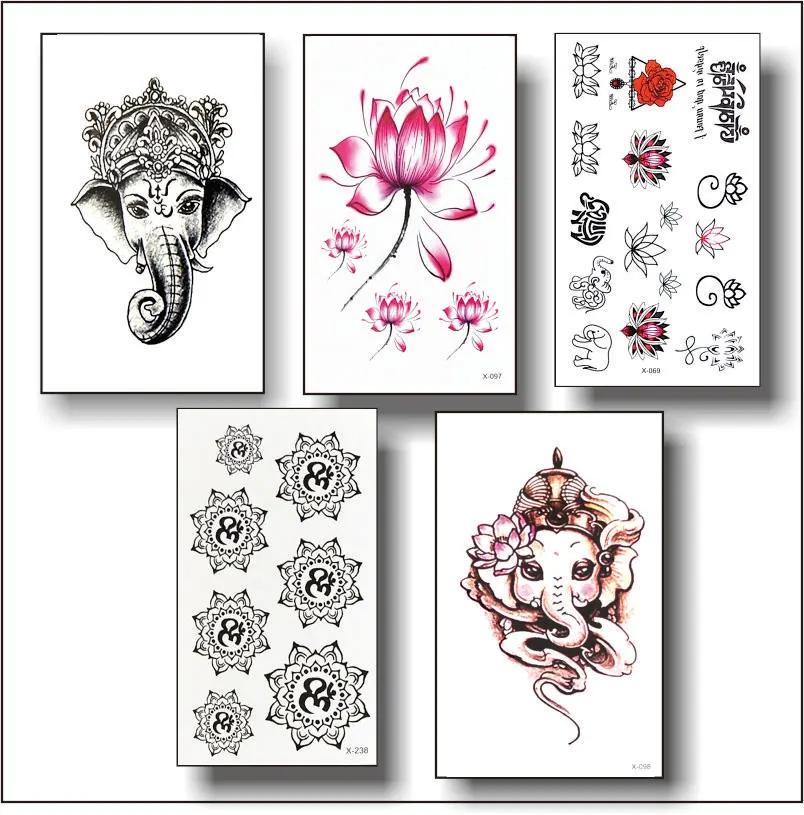 #11 5 шт./компл. временные крошечные татуировки нетоксичные и водонепроницаемые