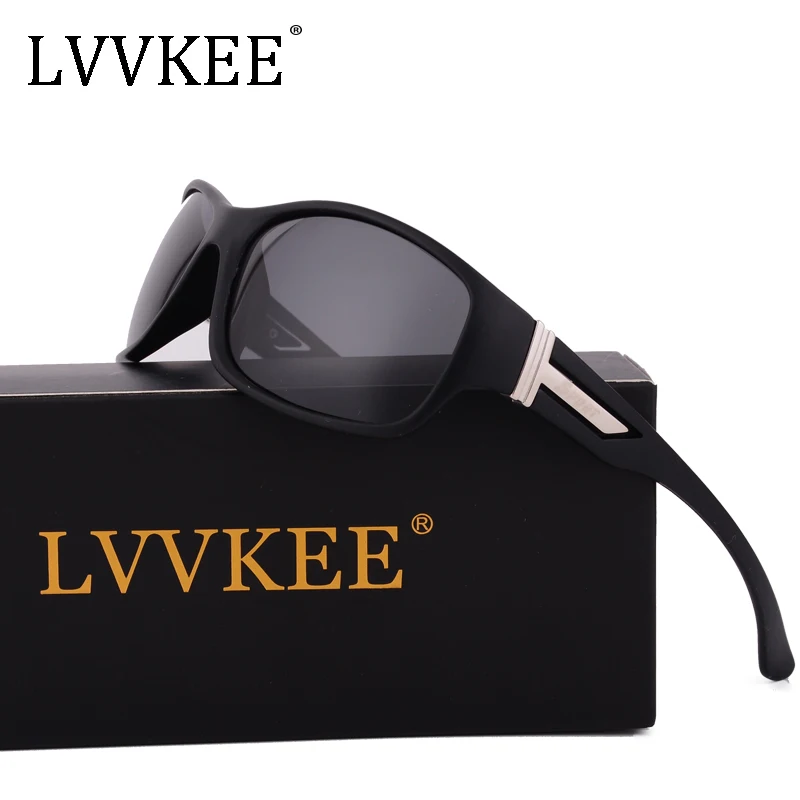 Бренд LVVKEE модные мужские и женские поляризованные солнцезащитные очки