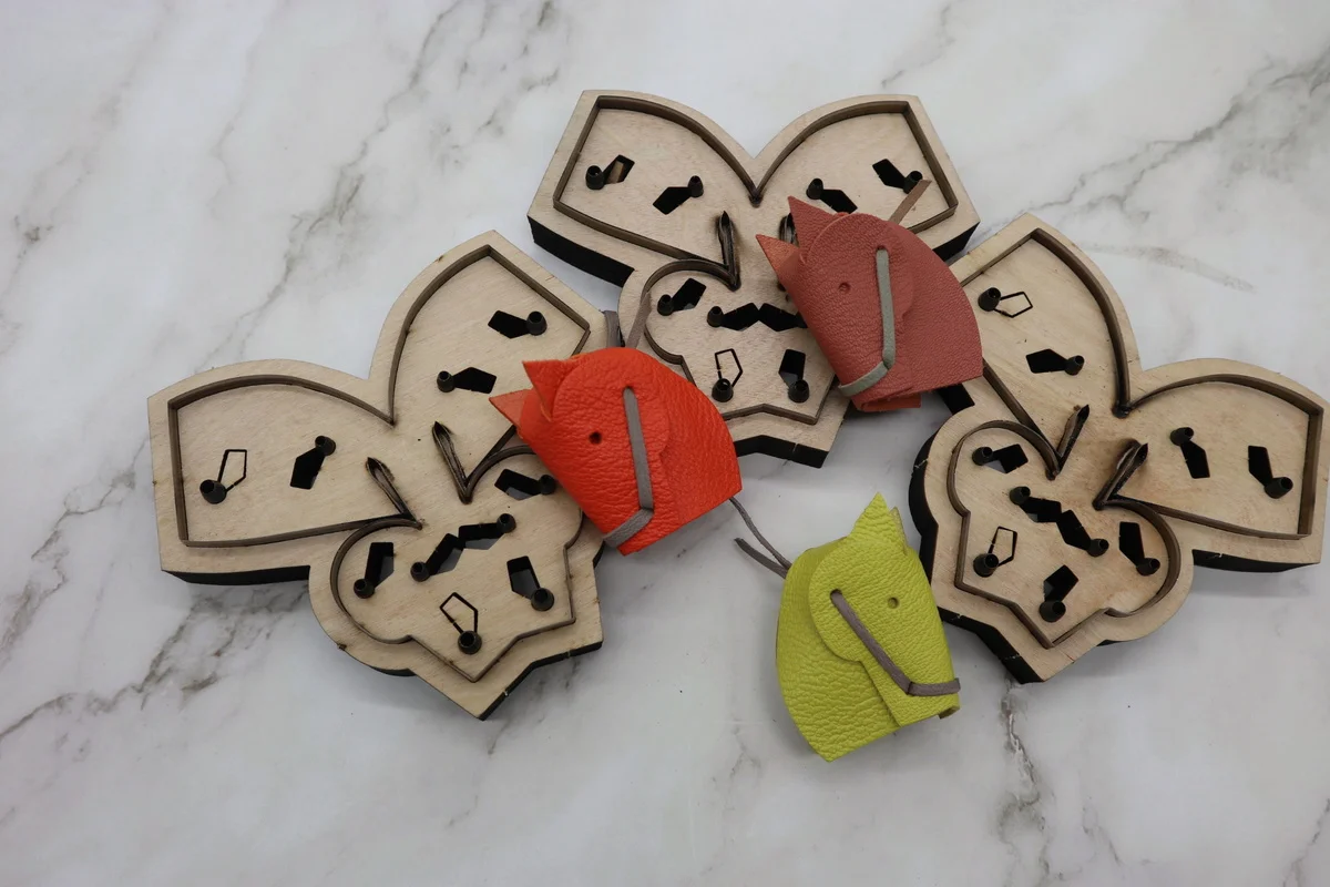 Японская сталь лезвие правило высечки стальной Пробивной кулон для женщин мешок