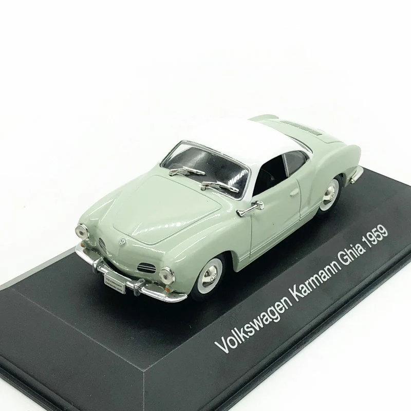 1/43 VOLKSWAGEN KARMANN GHIA 1959 Миниатюрная модель машины сплав литья под давлением Модель
